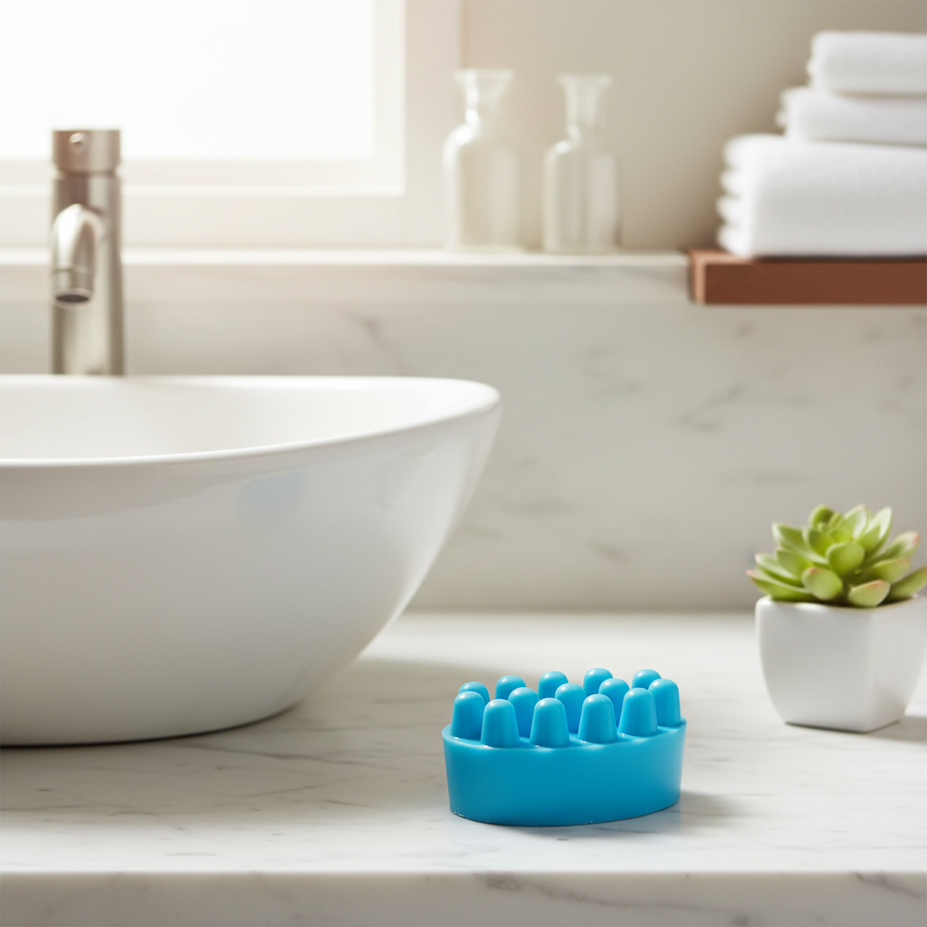 Savon Exfoliant avec Éponge Intégrée