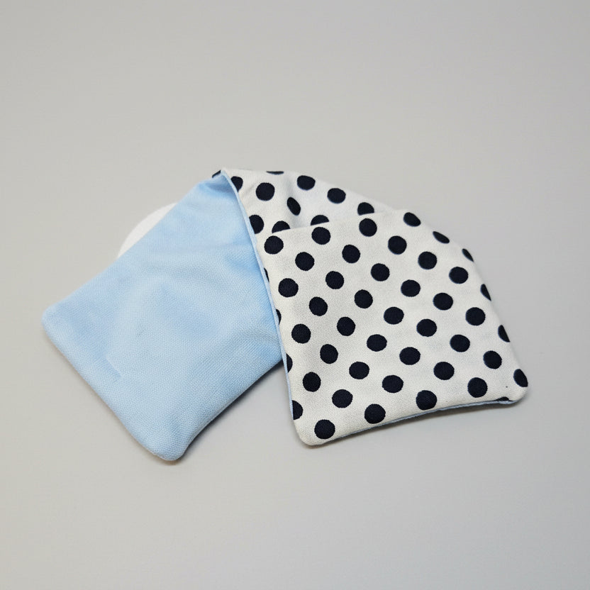 Essuie-lunettes artisanal double face - Coton et microfibre