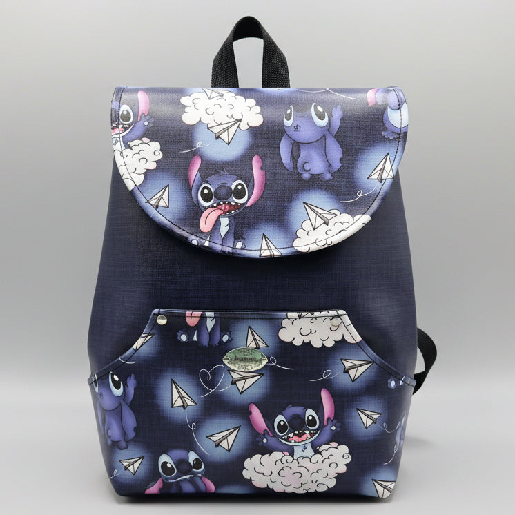 Sac à dos sacoche en simili cuir