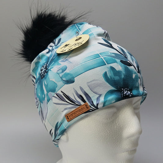Tuque en tissu doublé micro-polar