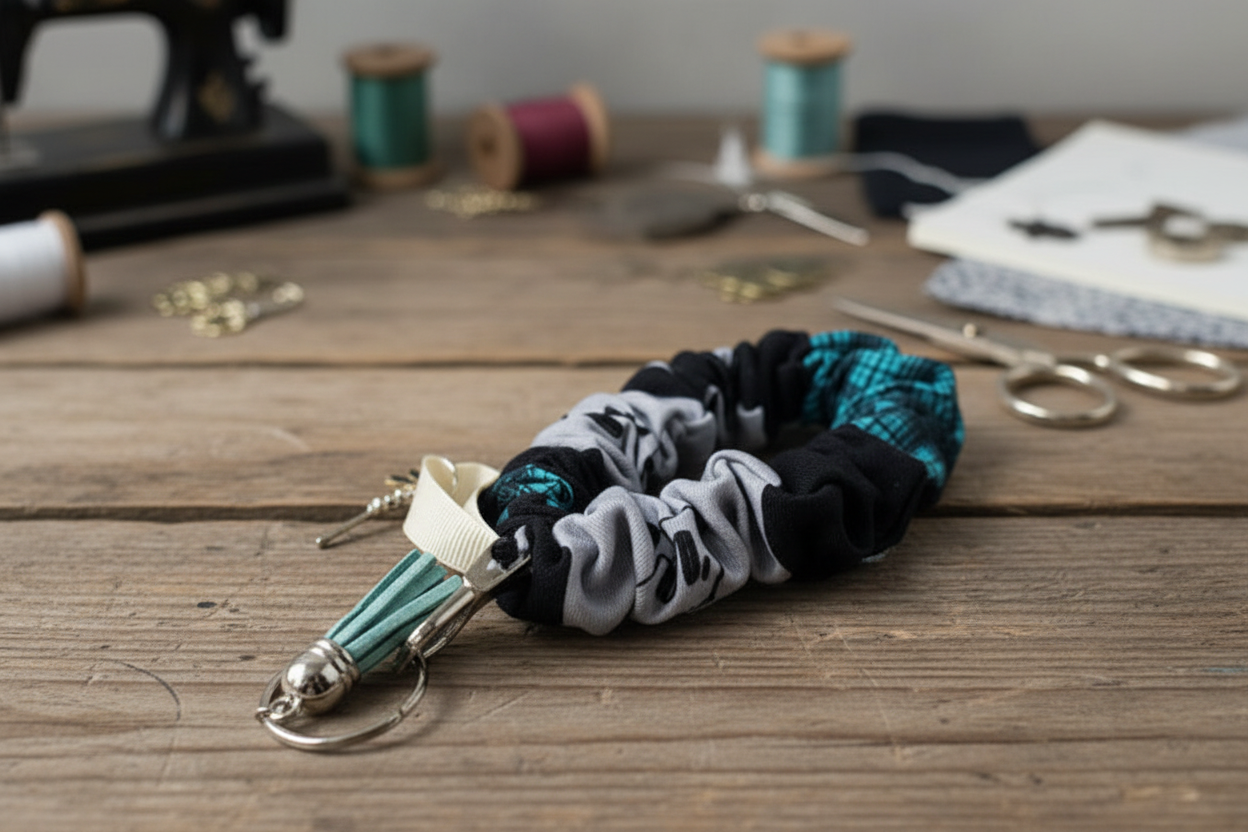 Porte-clé -bracelet extensible