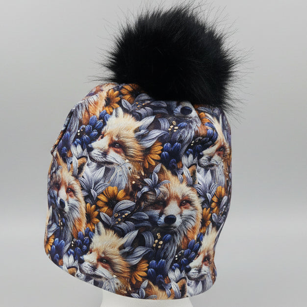 Tuque en tissu doublé micro-polar