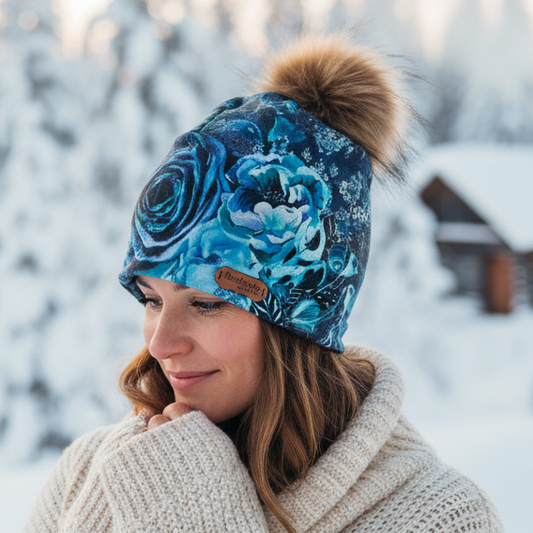Tuque en tissu doublé micro-polar