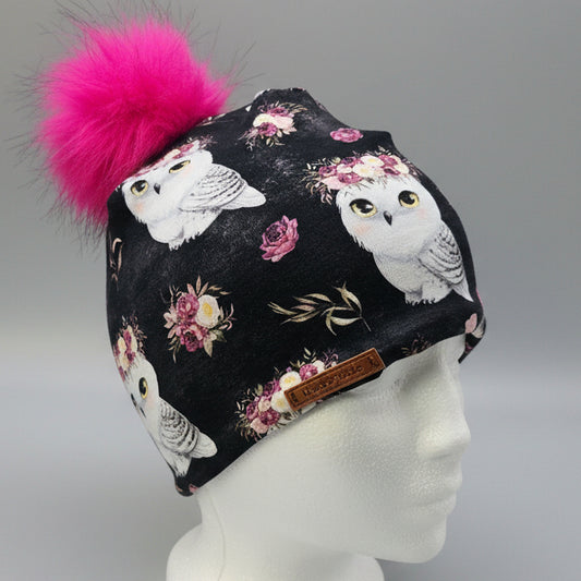 Tuque en tissu doublé micro-polar