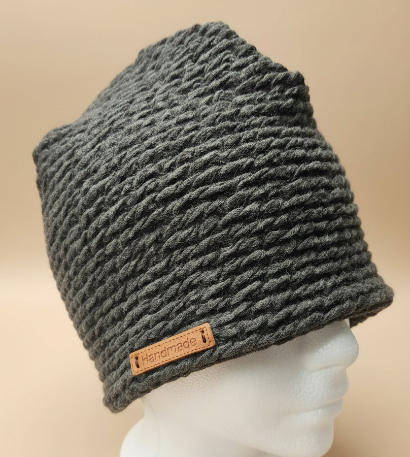 Tuque en tissu doublé micro-polar