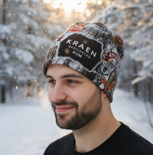 Tuque en tissu doublé micro-polar