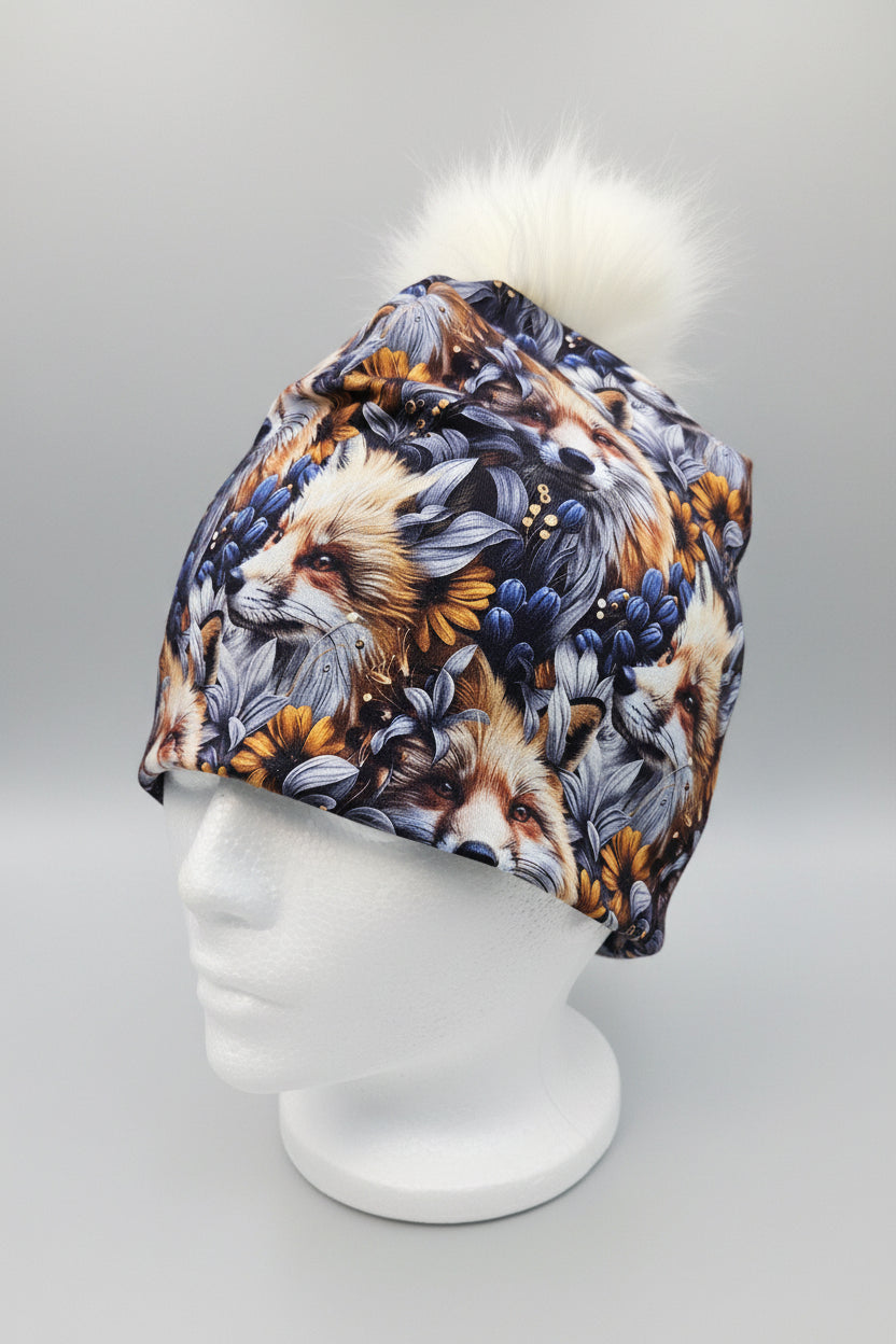 Tuque en tissu doublé micro-polar