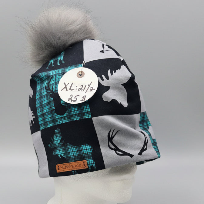 Tuque en tissu doublé micro-polar