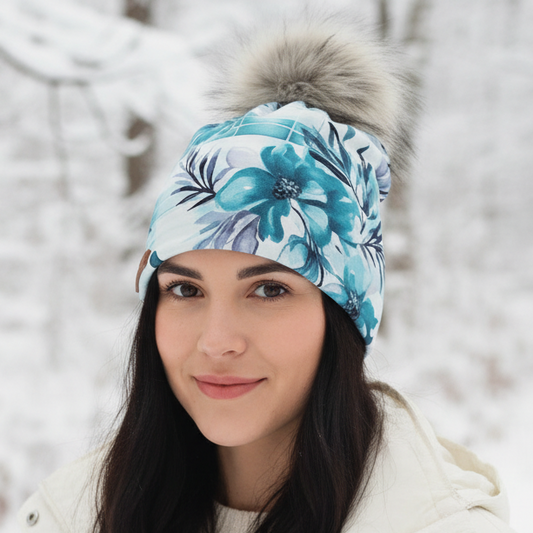 Tuque en tissu doublé micro-polar