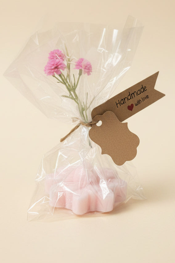 Savon en forme de fleur