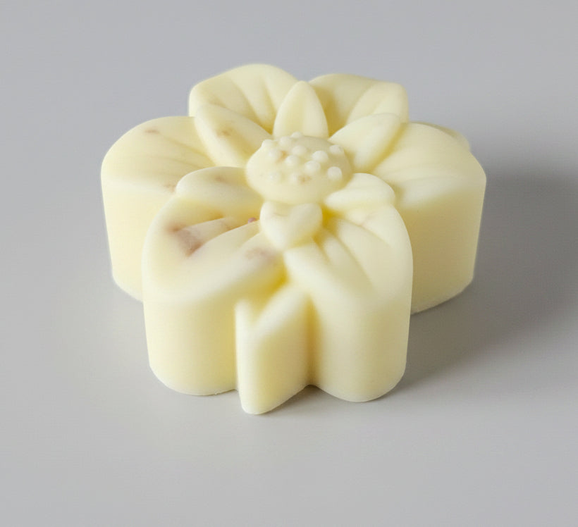 Savon en forme de fleur