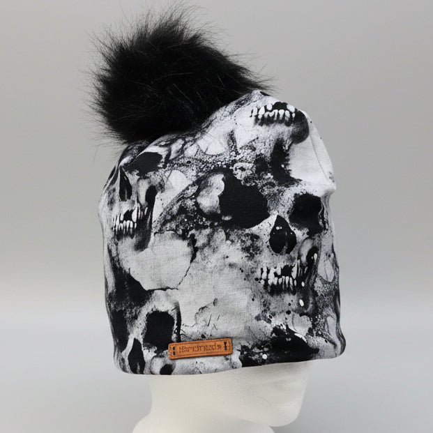 Tuque en tissu doublé micro-polar