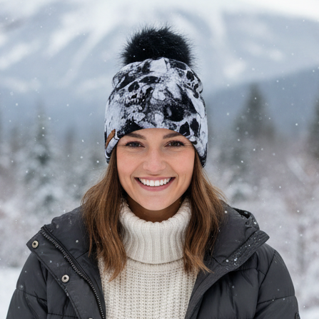 Tuque en tissu doublé micro-polar