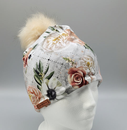 Tuque en tissu doublé micro-polar
