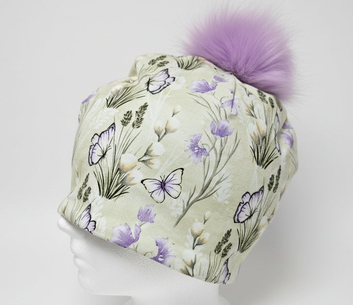 Tuque en tissu doublé micro-polar