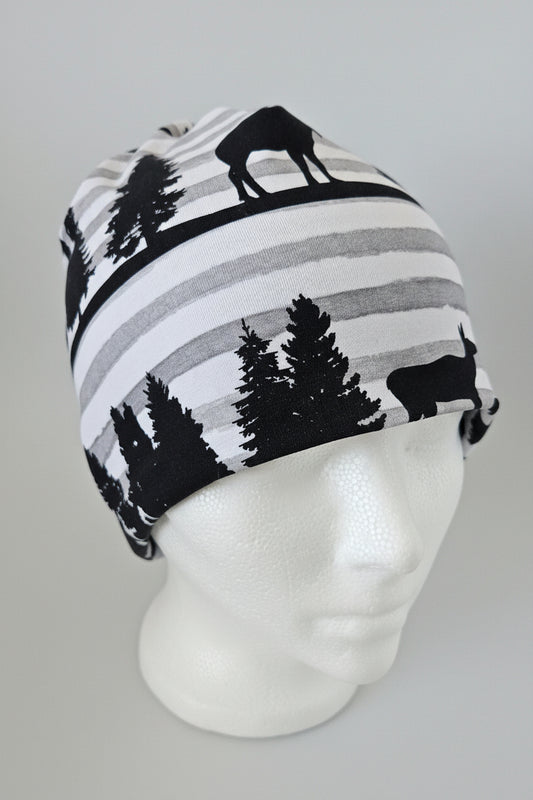 Tuque en tissu doublé micro-polar