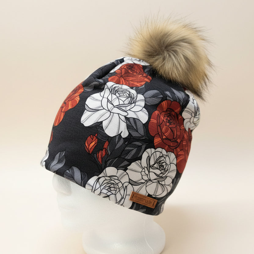 Tuque en tissu doublé micro-polar