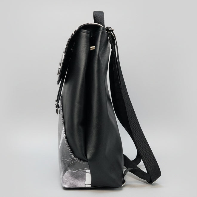 Sac à dos sacoche en simili cuir
