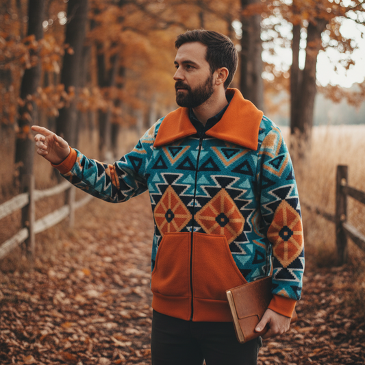 Chandail-Veste en polar UNISEX-MÉDIUM