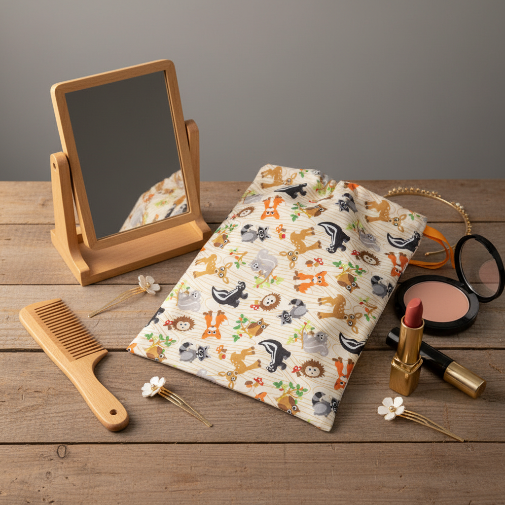 Pochette multifonction en tissu PUL - Maillot, collation et plus