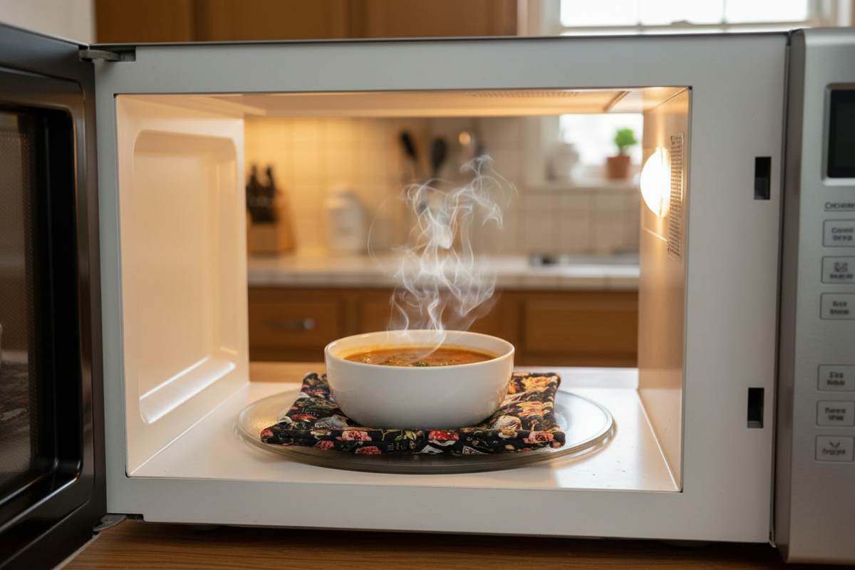 Sous-bols réversibles pour micro-ondes