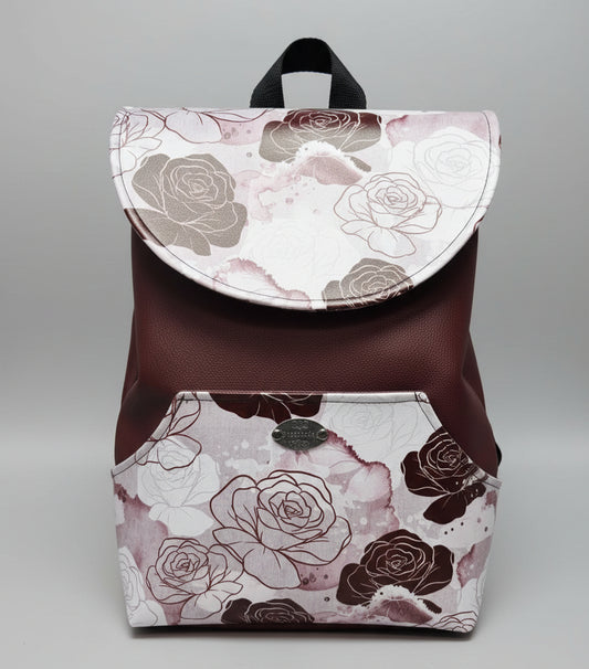 Sac à dos sacoche en simili cuir