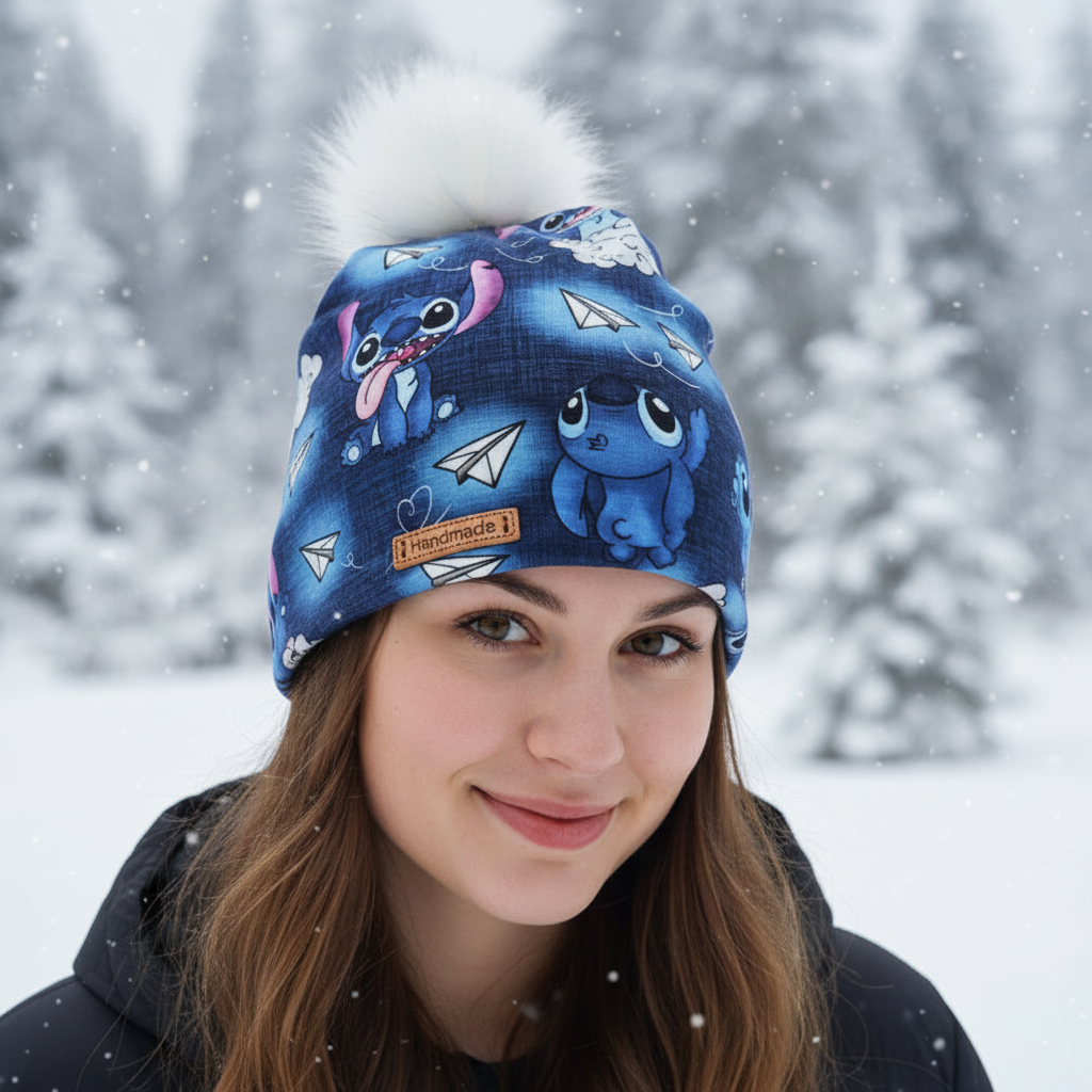 Tuque en tissu doublé micro-polar