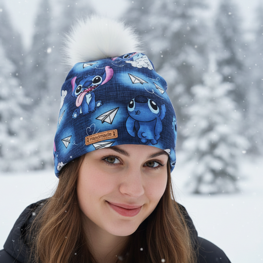 Tuque en tissu doublé micro-polar