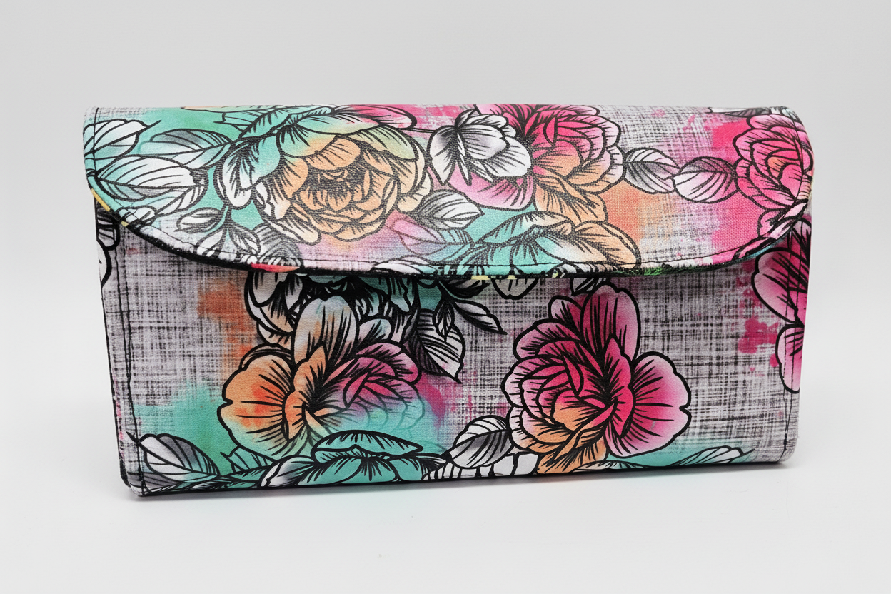 Portefeuille en simili cuir