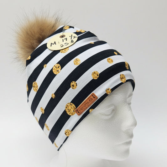 Tuque en tissu doublé micro-polar