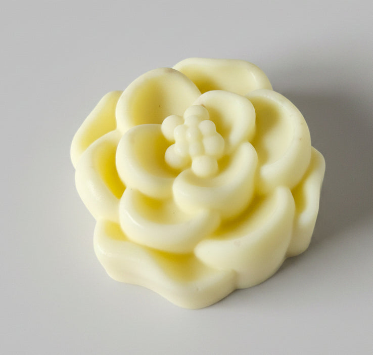 Savon en forme de fleur
