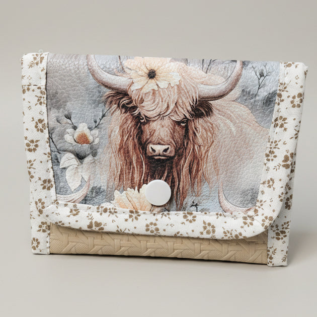 Petit porte-monnaie en simili cuir