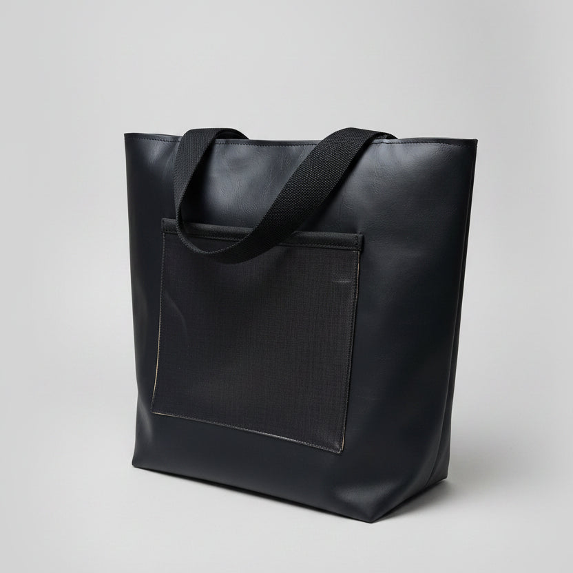 Grand sac Cabas en simili cuir