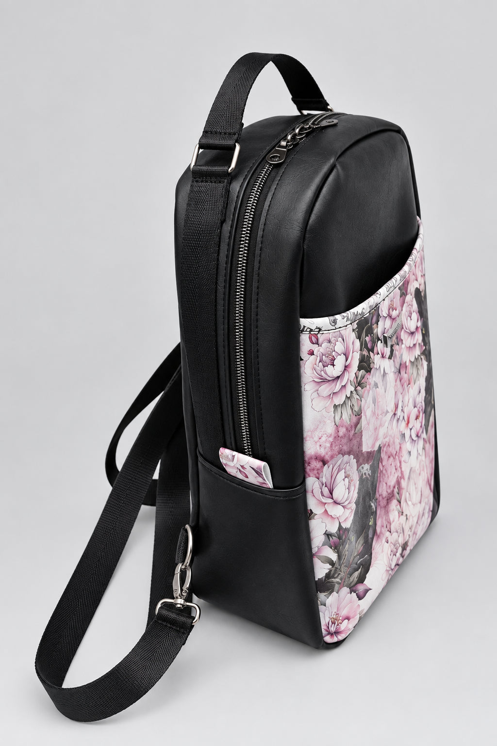 Sac à dos sacoche en simili cuir