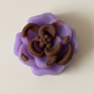 Savon en forme de fleur