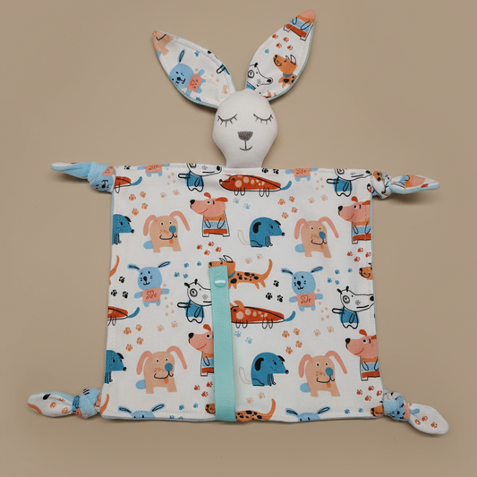 Mini Doudou avec Attache-Suce