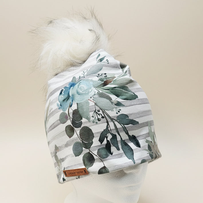 Tuque en tissu doublé micro-polar