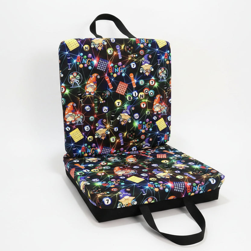Coussin d'estrade avec dossier et assise - Confort pour chaise et banc