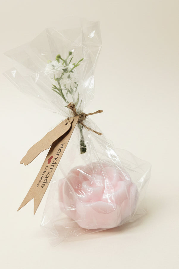 Savon en forme de fleur