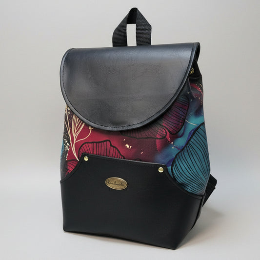 Sac à dos sacoche en simili cuir