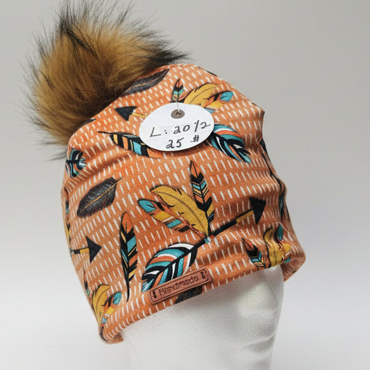 Tuque en tissu doublé micro-polar