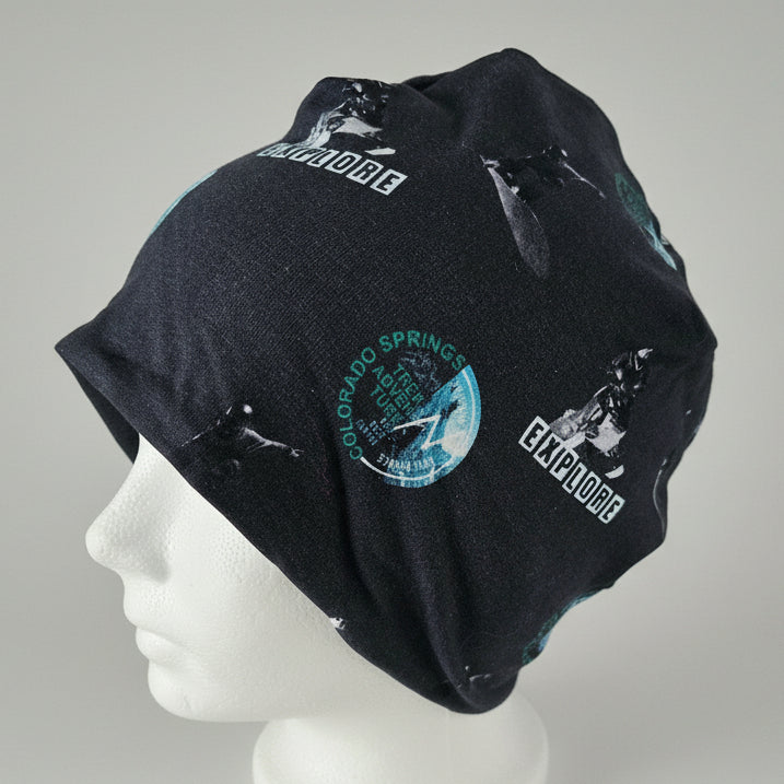 Tuque en tissu doublé micro-polar
