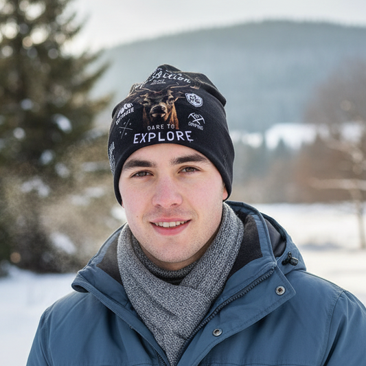 Tuque en tissu doublé micro-polar
