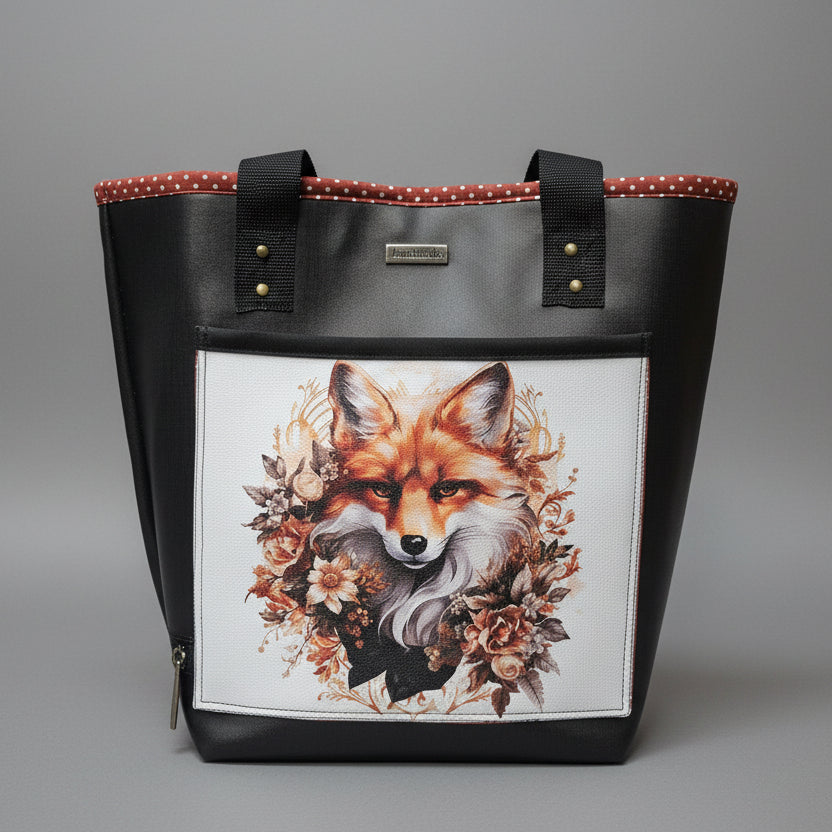 Grand sac Cabas en simili cuir