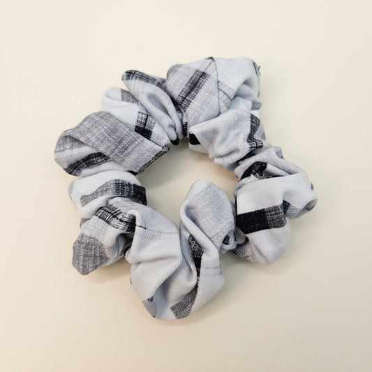 Chouchou (carreauté noir-blanc-gris)