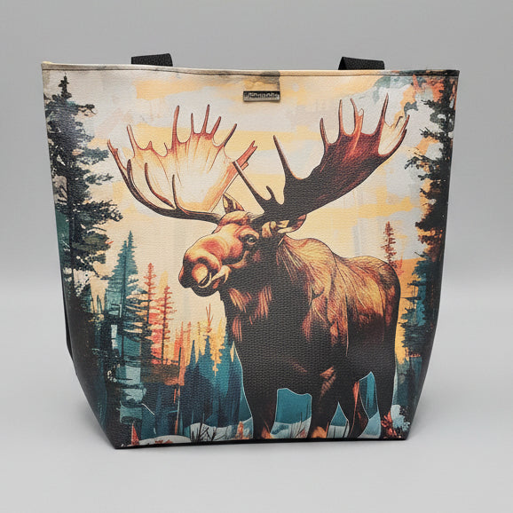 Grand sac Cabas en simili cuir