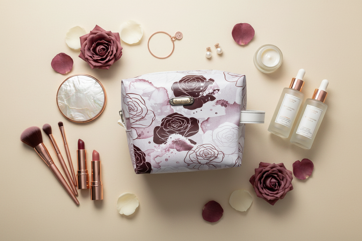 Trousse en simili cuir