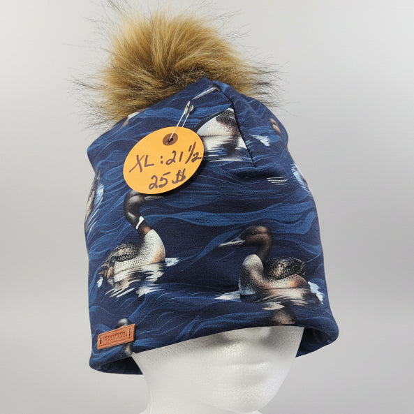 Tuque en tissu doublé micro-polar
