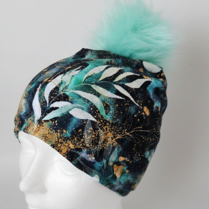 Tuque en tissu doublé micro-polar