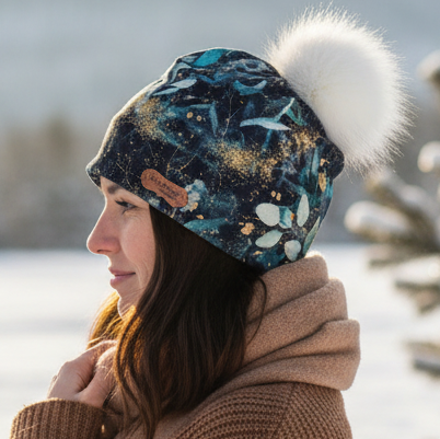 Tuque en tissu doublé micro-polar